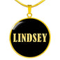Lindsey v02 - 18k Gold Finished Luxury Necklace