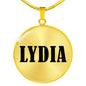 Lydia v01 - 18k Gold Finished Luxury Necklace