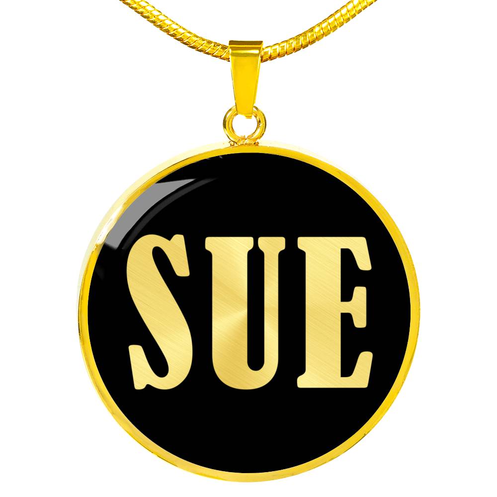 Sue v02 - 18k Gold Finished Luxury Necklace