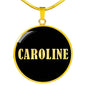 Caroline v02 - 18k Gold Finished Luxury Necklace