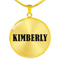Kimberly v01 - 18k Gold Finished Luxury Necklace
