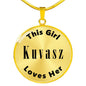 Kuvasz - 18k Gold Finished Luxury Necklace