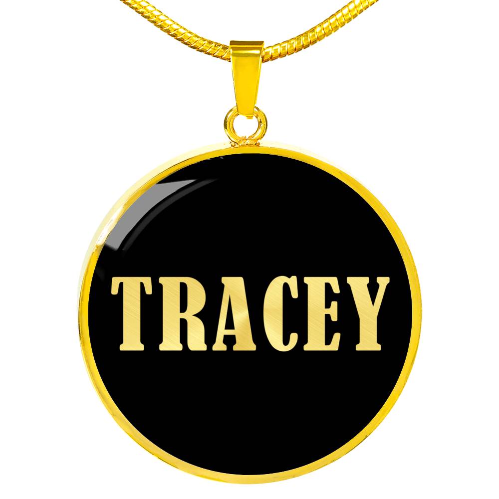 Tracey v02 - 18k Gold Finished Luxury Necklace