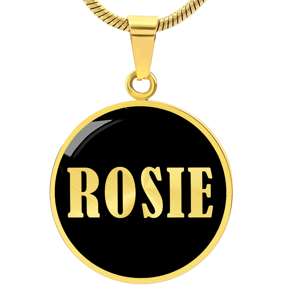 Rosie v02 - 18k Gold Finished Luxury Necklace