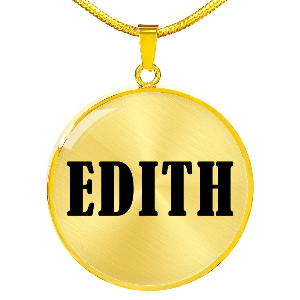 Edith v01 - 18k Gold Finished Luxury Necklace