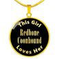 Redbone Coonhound v2 - 18k Gold Finished Luxury Necklace