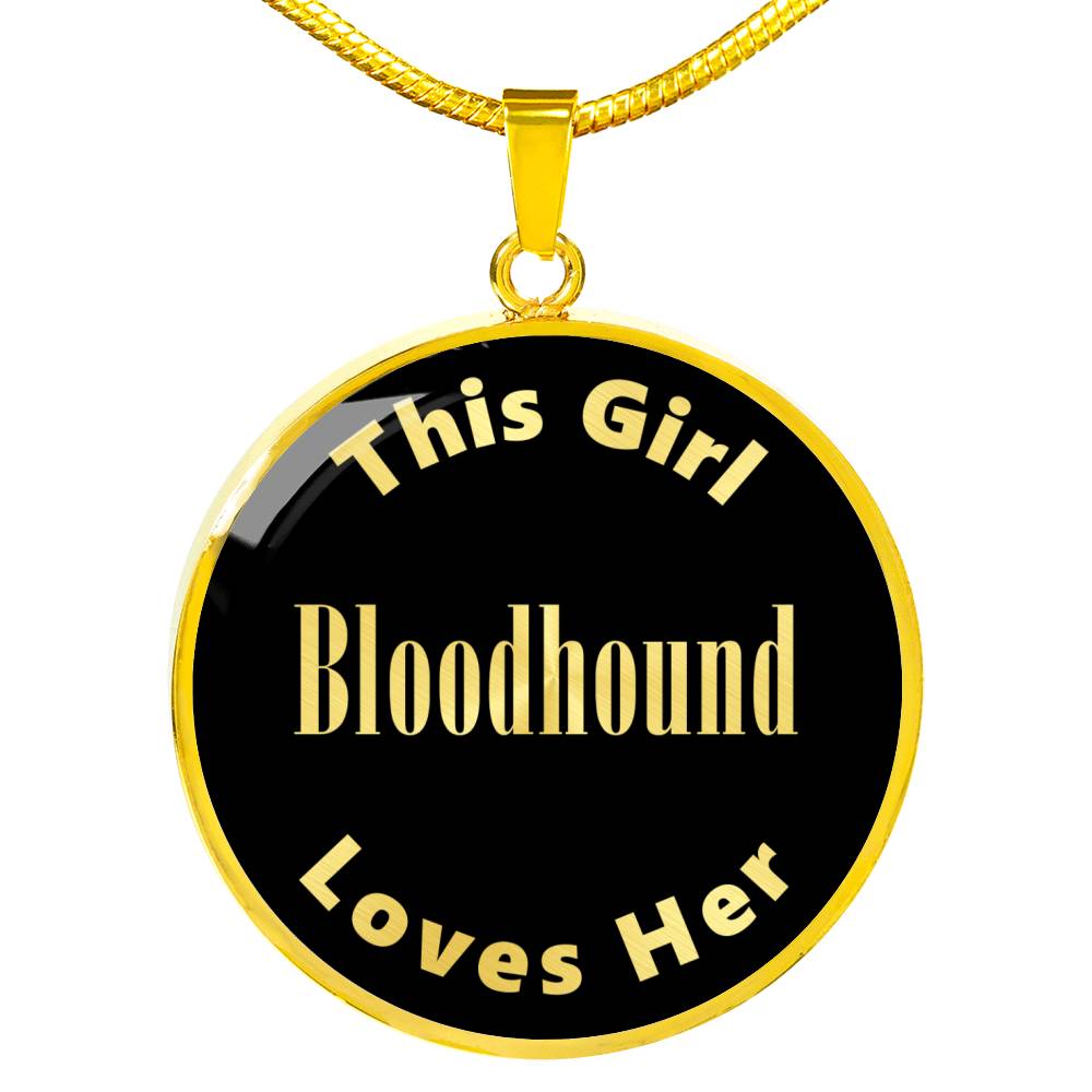 Bloodhound v2 - 18k Gold Finished Luxury Necklace