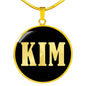 Kim v02 - 18k Gold Finished Luxury Necklace