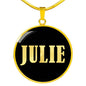 Julie v02 - 18k Gold Finished Luxury Necklace