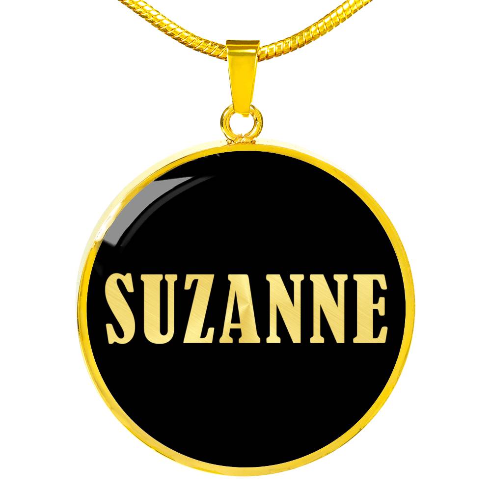 Suzanne v02 - 18k Gold Finished Luxury Necklace