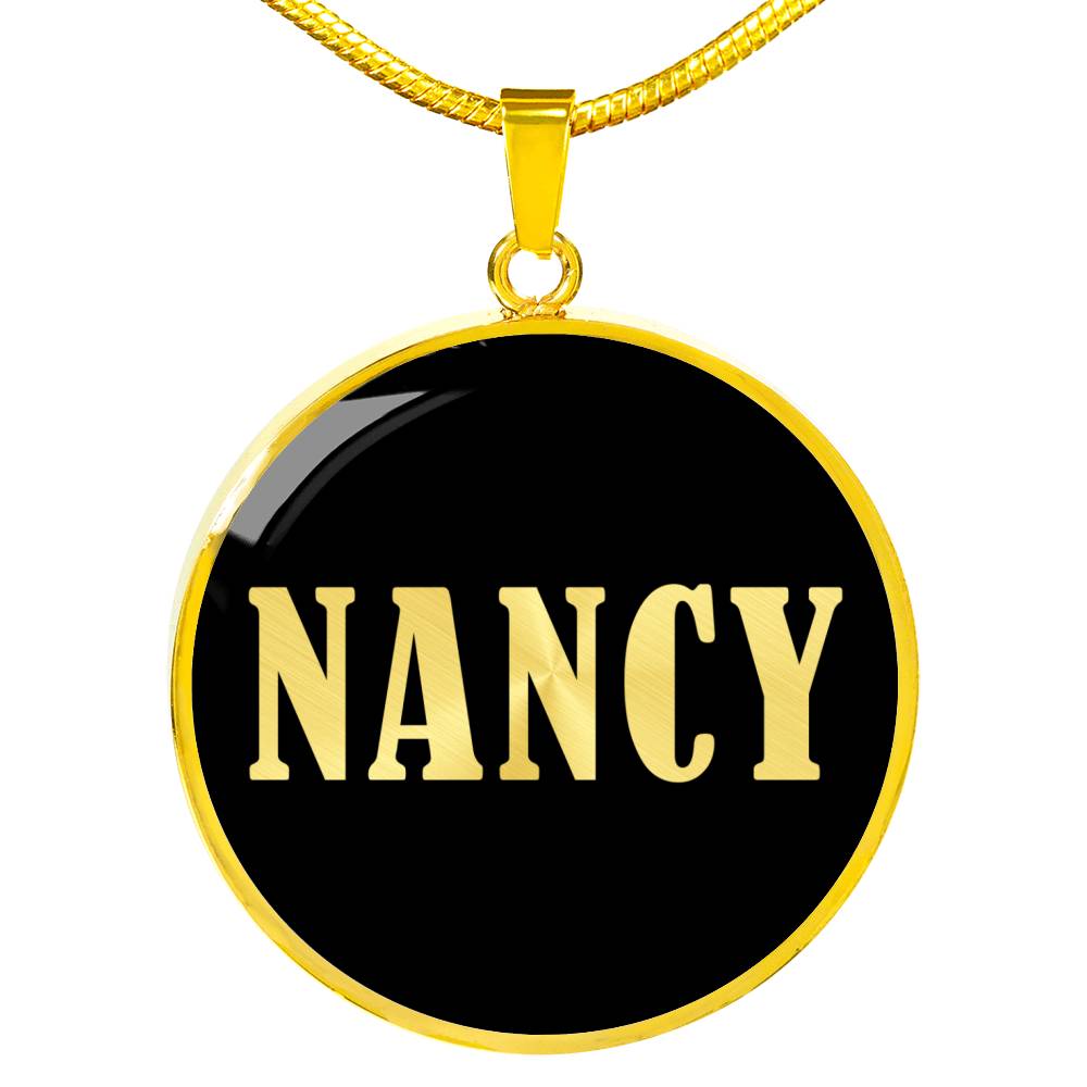 Nancy v02 - 18k Gold Finished Luxury Necklace