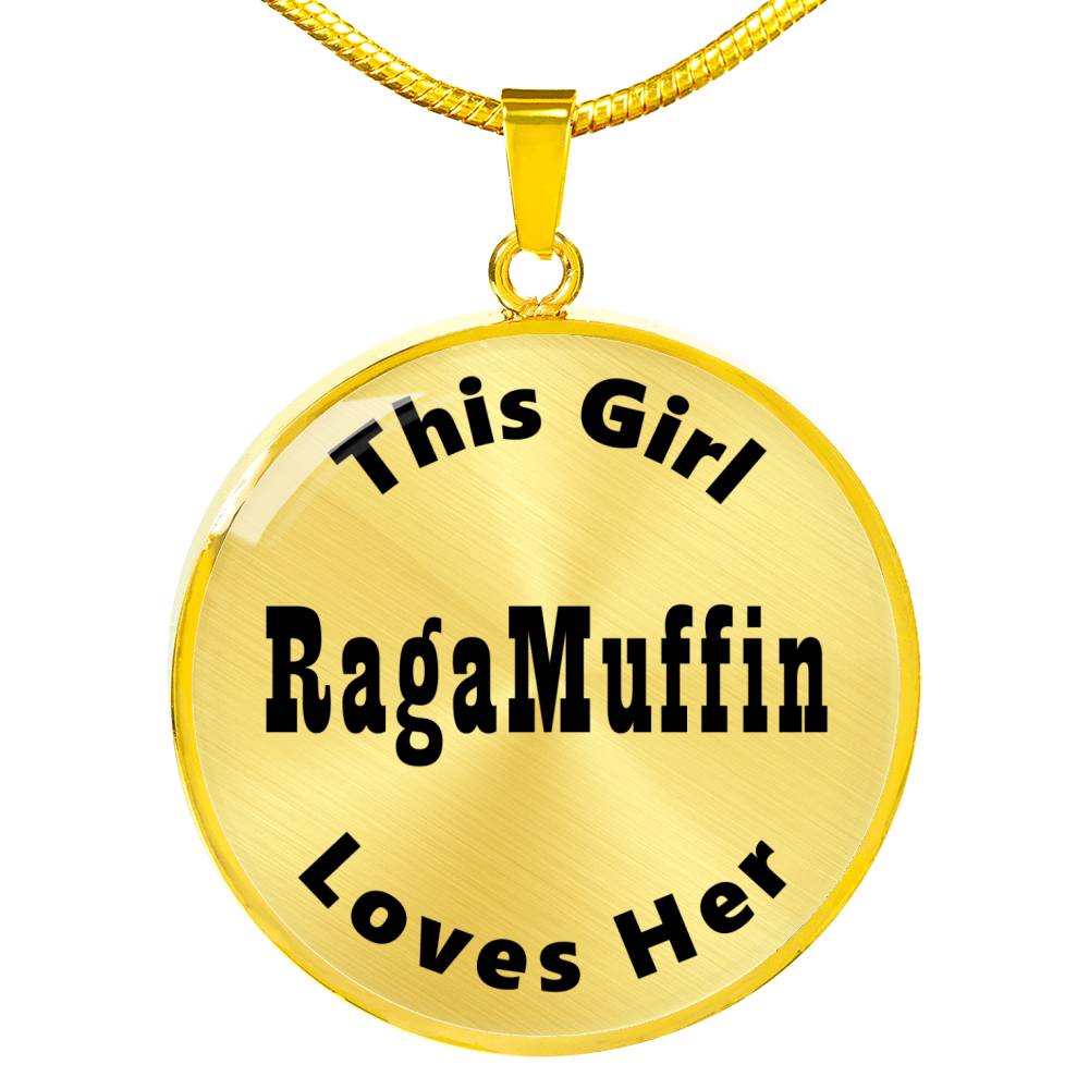 RagaMuffin - 18k Gold Finished Luxury Necklace