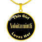 Xoloitzcuintli v2 - 18k Gold Finished Luxury Necklace