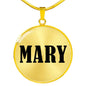 Mary v01 - 18k Gold Finished Luxury Necklace