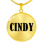 Cindy v01 - 18k Gold Finished Luxury Necklace