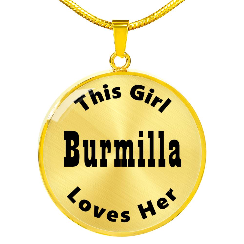Burmilla - 18k Gold Finished Luxury Necklace