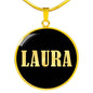 Laura v02 - 18k Gold Finished Luxury Necklace