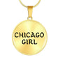 Chicago Girl - 18k Gold Finished Luxury Necklace