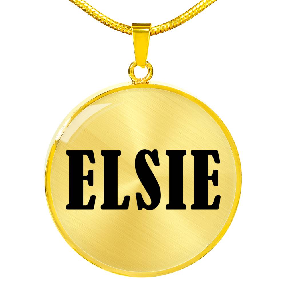 Elsie v01 - 18k Gold Finished Luxury Necklace