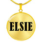 Elsie v01 - 18k Gold Finished Luxury Necklace