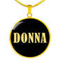 Donna v02 - 18k Gold Finished Luxury Necklace
