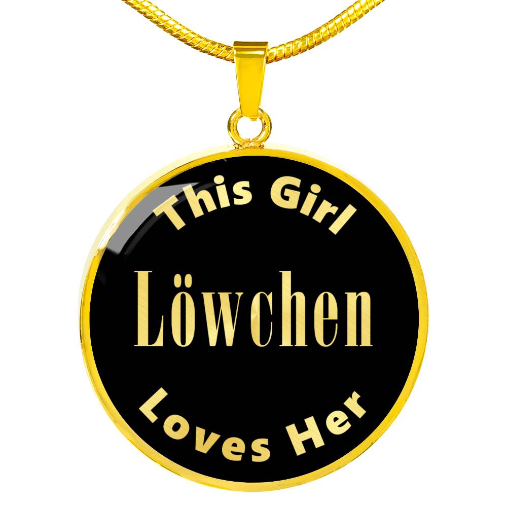 Löwchen v2 - 18k Gold Finished Luxury Necklace