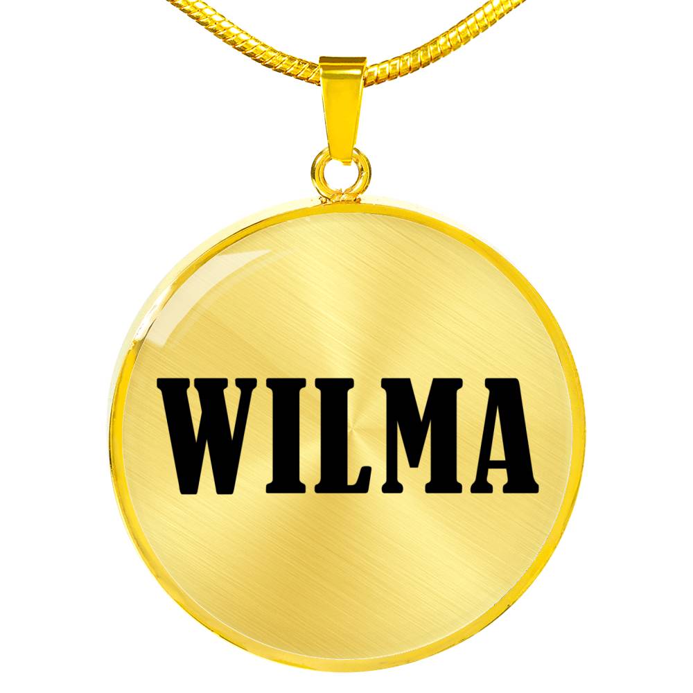 Wilma v01 - 18k Gold Finished Luxury Necklace
