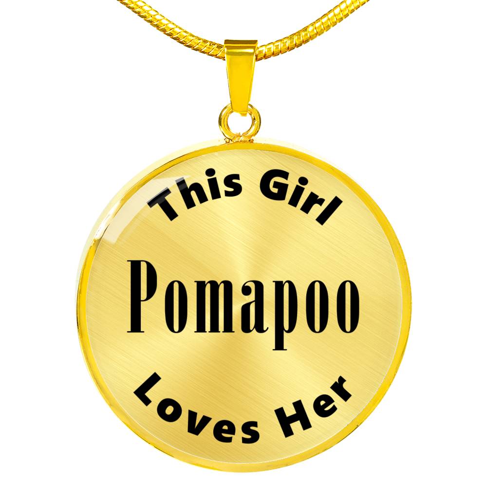 Pomapoo - 18k Gold Finished Luxury Necklace