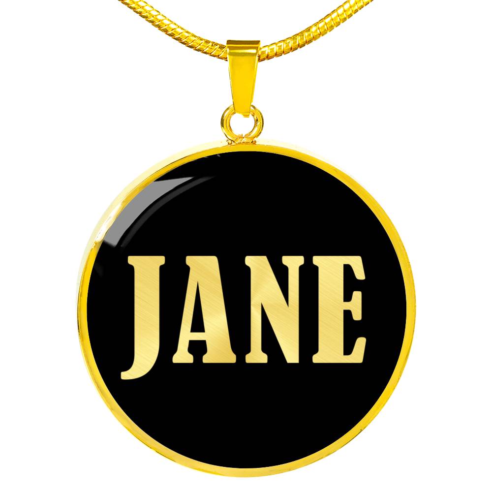 Jane v02 - 18k Gold Finished Luxury Necklace