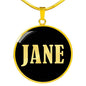 Jane v02 - 18k Gold Finished Luxury Necklace