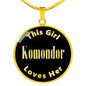 Komondor v2 - 18k Gold Finished Luxury Necklace