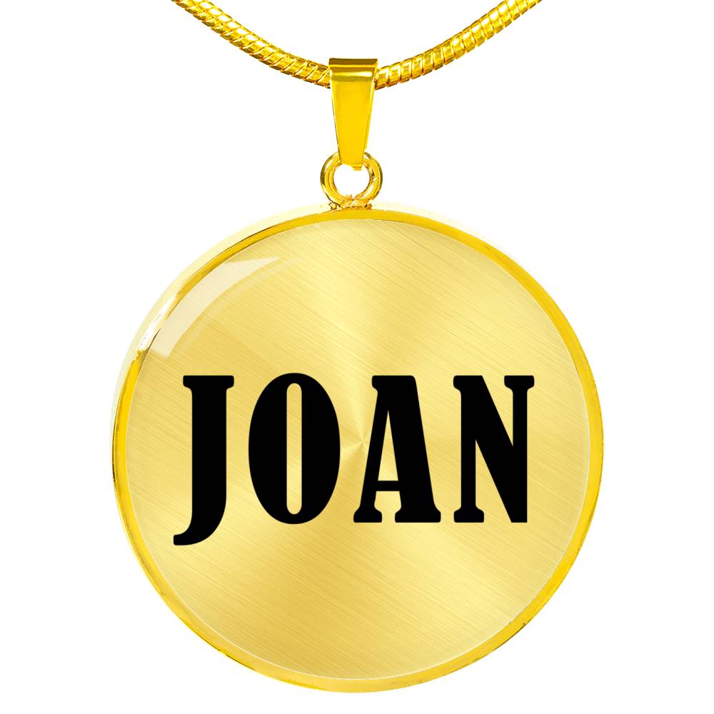 Joan v01 - 18k Gold Finished Luxury Necklace