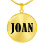 Joan v01 - 18k Gold Finished Luxury Necklace