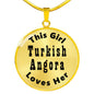 Turkish Angora - 18k Gold Finished Luxury Necklace