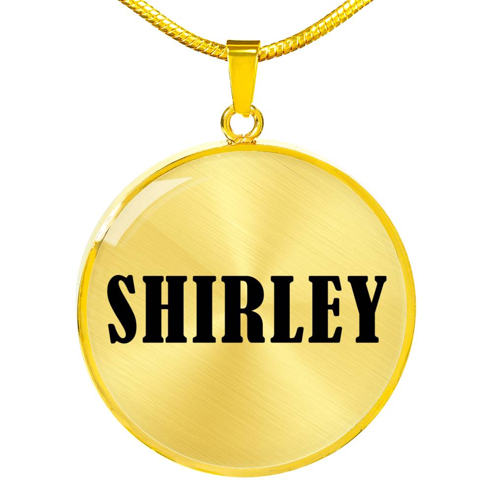 Shirley v01 - 18k Gold Finished Luxury Necklace