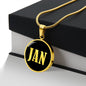 Jan v02 - 18k Gold Finished Luxury Necklace