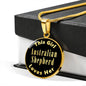 Australian Shepherd - 18k Gold Finished Luxury Necklace