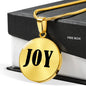 Joy v01 - 18k Gold Finished Luxury Necklace