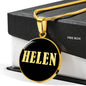 Helen v02 - 18k Gold Finished Luxury Necklace