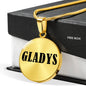 Gladys v01 - 18k Gold Finished Luxury Necklace