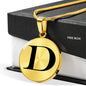 Initial D v1a - 18k Gold Finished Luxury Necklace