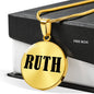 Ruth v01 - 18k Gold Finished Luxury Necklace