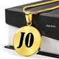 Jo v01 - 18k Gold Finished Luxury Necklace