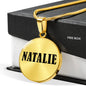 Natalie v01 - 18k Gold Finished Luxury Necklace