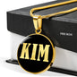 Kim v02 - 18k Gold Finished Luxury Necklace