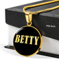 Betty v02 - 18k Gold Finished Luxury Necklace