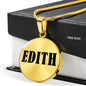 Edith v01 - 18k Gold Finished Luxury Necklace