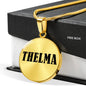 Thelma v01 - 18k Gold Finished Luxury Necklace