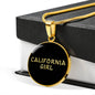 California Girl v2 - 18k Gold Finished Luxury Necklace