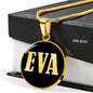 Eva v02 - 18k Gold Finished Luxury Necklace